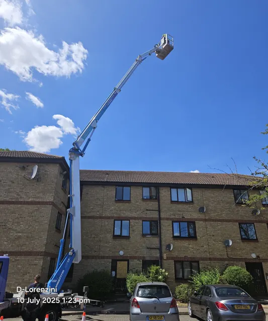 Access platform at height