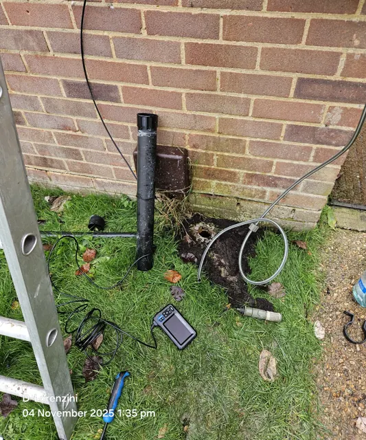 External pipework and drainage