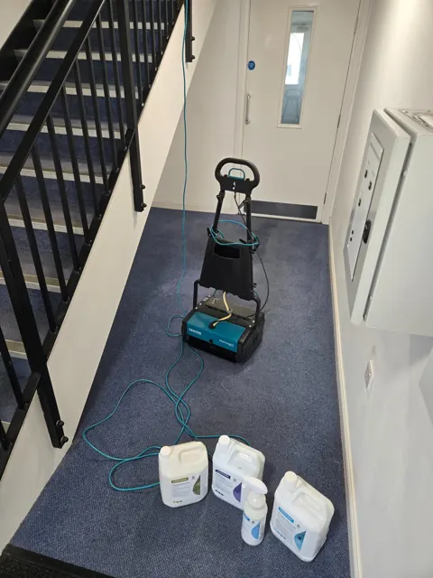 Communal carpet maintenance